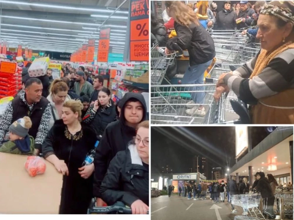 Истерия в пловдивски магазин: Опашки, крясъци и почти бой за телевизор ВИДЕО