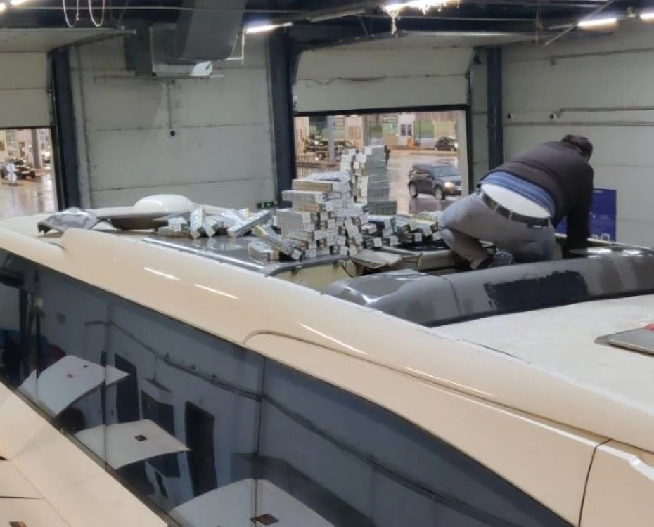 Задържаха 67 000 къса контрабандни цигари на „Капитан Андреево