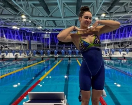 Пловдивчанката Диана Петкова с нов национален рекорд на 100 метра бътерфлай