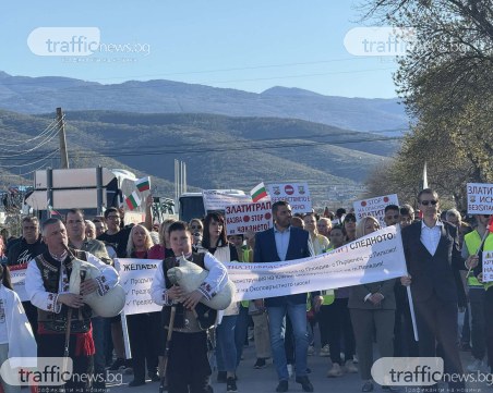 Стотици затвориха Околвръстното, искат спешни мерки за пътя Първенец - Пловдив, АПИ с обещание