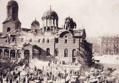 Кървавият Великден: Българският военен елит е погребан под руините на храма Света Неделя