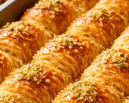 Рецепта за кадаиф с орехи и портокал