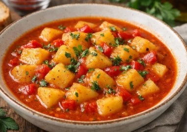 Рецепта за картофена яхния от бабиния тефтер