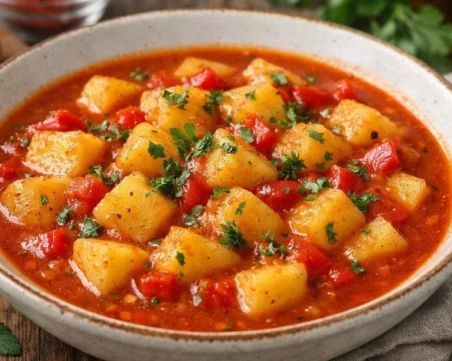 Рецепта за картофена яхния от бабиния тефтер