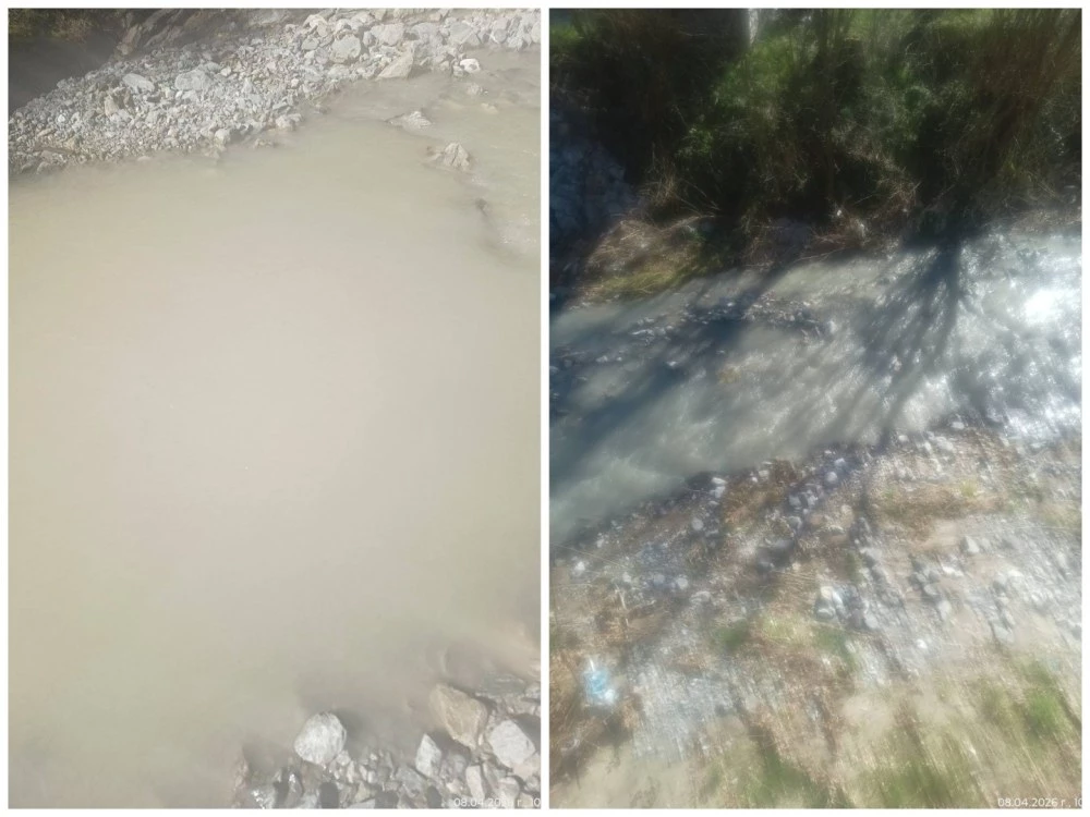 Река в Смолянско побеля