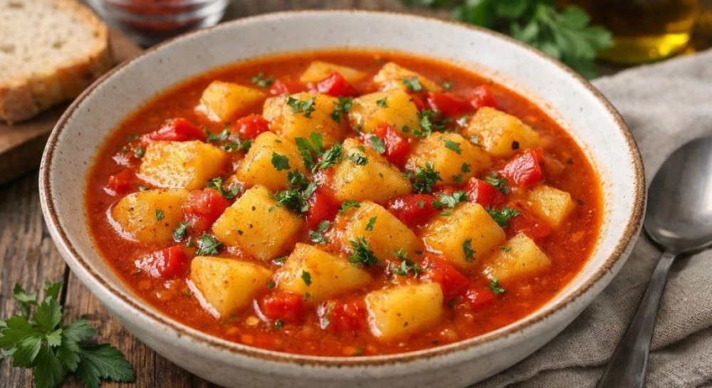 Рецепта за картофена яхния от бабиния тефтер