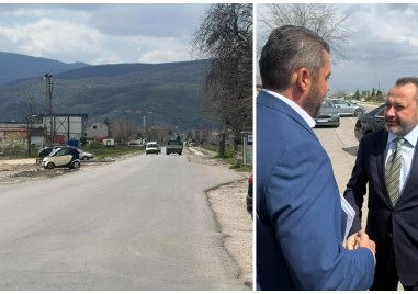 МРРБ обеща отпушване на пътя за Първенец, ремонтът започна