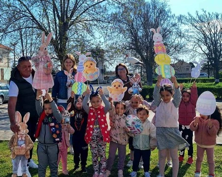 Децата на Община Марица сътвориха празнична украса и дух в навечерието на Възкресение Христово