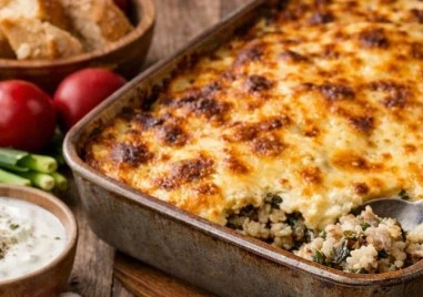 Рецепта за агнешка дроб сарма със заливка