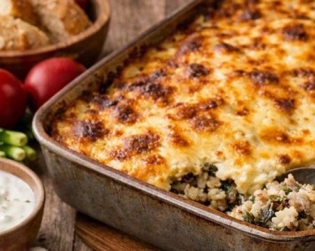 Рецепта за агнешка дроб сарма със заливка