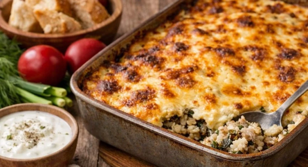 Рецепта за агнешка дроб сарма със заливка