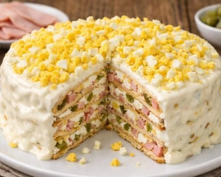 Рецепта за палачинкова торта с останалите от Великден яйца