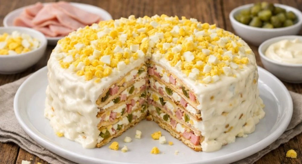 Рецепта за палачинкова торта с останалите от Великден яйца