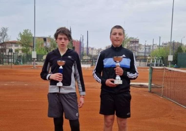 Пловдивски тенисист спечели титлата на Държавното първенство до 14 години, пловдивски триумф и на двойки