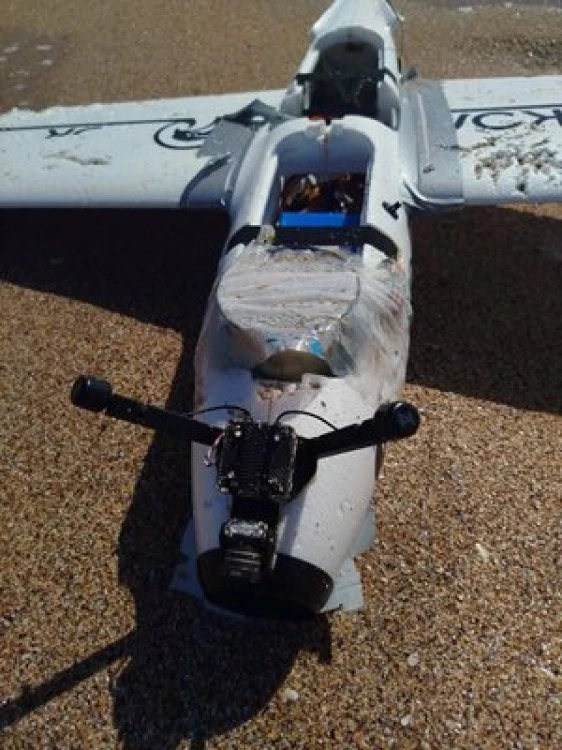 Унищожиха дрон, изплувал на плажа край Шабла