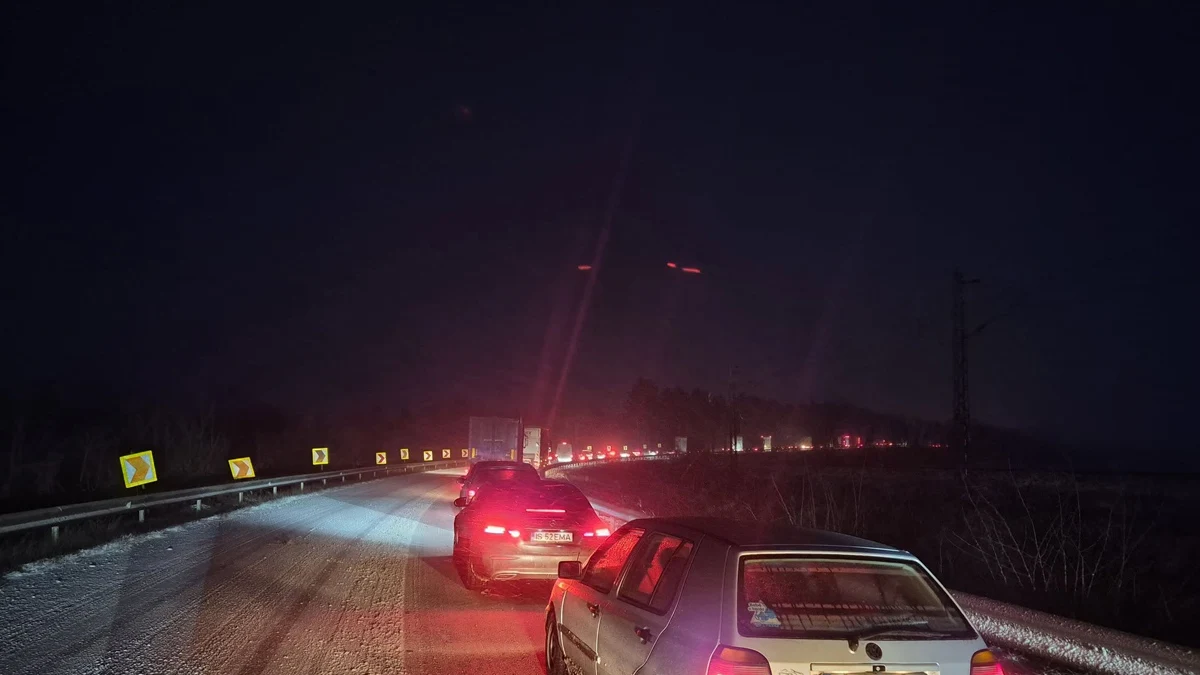 Аварирал камион затруднява движението по магистрала „Хемус