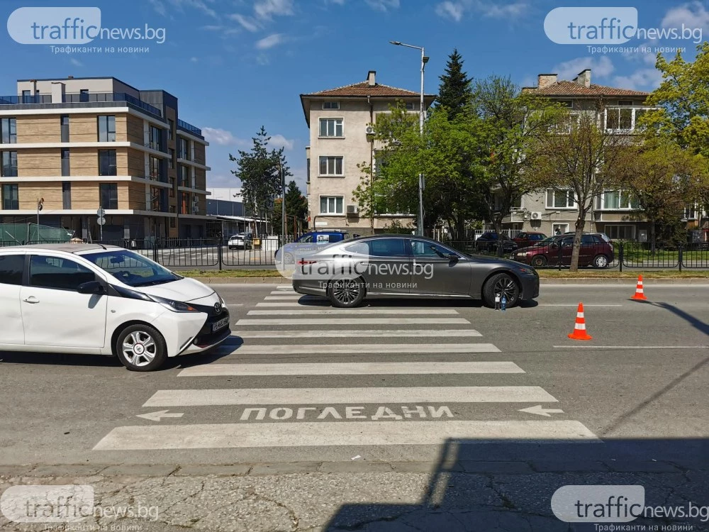 Блъснаха пешеходец на Коматевско шосе