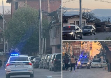 Полиция на всеки ъгъл в края на изборния ден в Столипиново, активността остана ниска