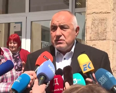 Бойко Борисов: ГЕРБ няма да участва в коалиции