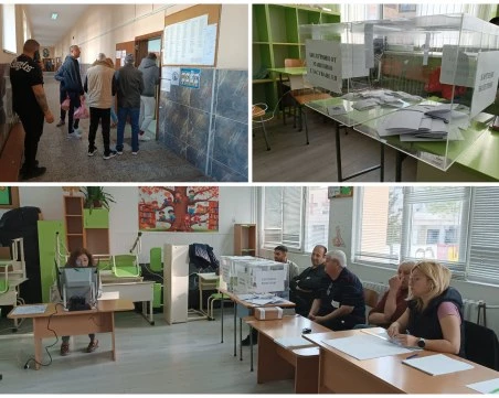 Първите избиратели вече пред урните в Пловдив: Спокоен старт и слаба активност в ранните часове