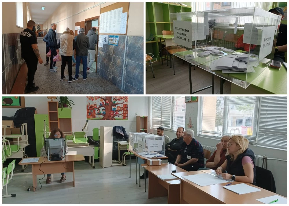 Първите избиратели вече пред урните в Пловдив: Спокоен старт и слаба активност в ранните часове