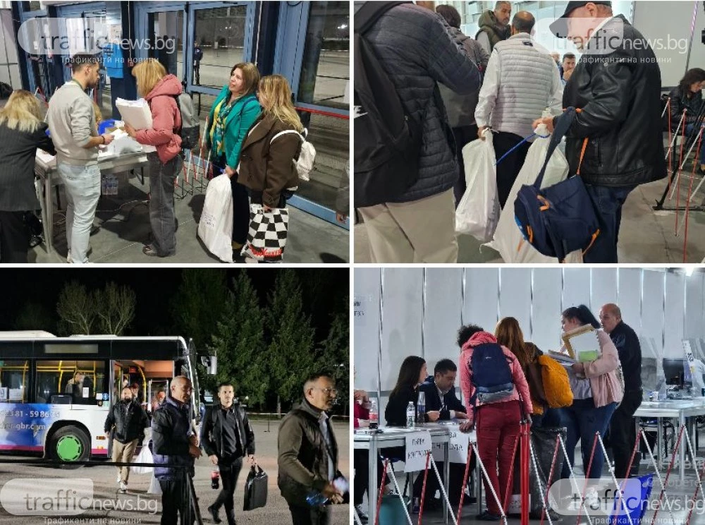 Започна маратонът в 16 РИК: Тичане, блъскане и нерви пред вратите на Панаира ВИДЕО