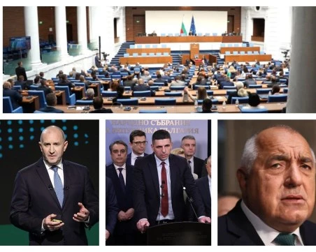 100% паралелно преброяване: Радев взима над 135 депутати, ПП – ДБ изпреварват ГЕРБ