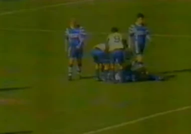 Ретро видео юмруци и наказания след мач Левски - Марица