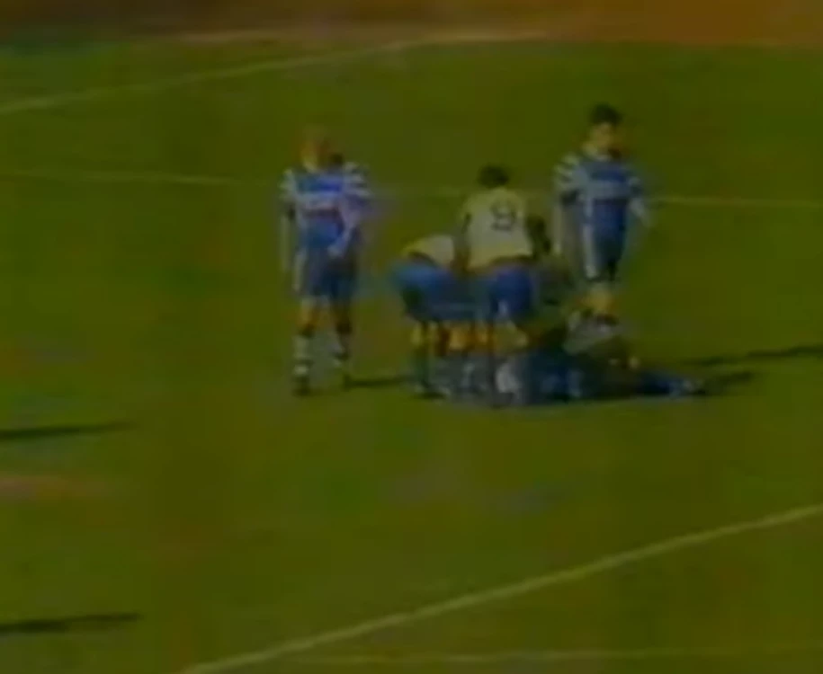 Ретро видео юмруци и наказания след мач Левски - Марица