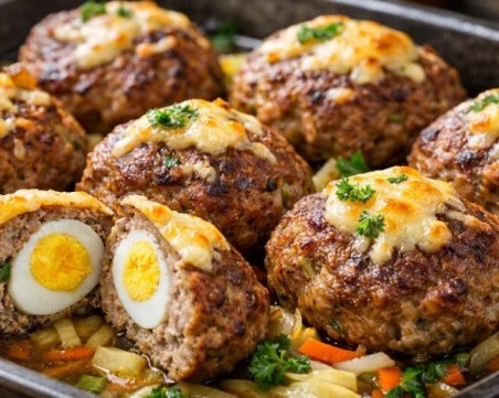 Рецепта за кюфтета на фурна с варени яйца