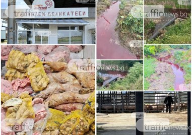 РИОСВ за месокомбината на братя Къртеви: Съставили сме 4 акта за кървавите води, изпускани от базата