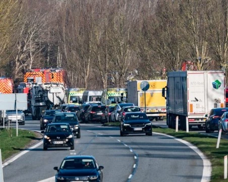 Челен сблъсък на влакове в Дания, има ранени