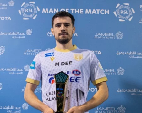 Марин Петков с гол в Саудитска Арабия