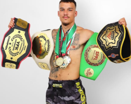 Пловдивският кикбоксьор Костадин Стойков ще се доказва на домашна сцена срещу амбициозен румънец