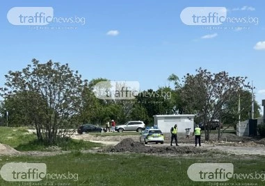 Автомобил се озова в канавка на Ягодовско шосе. Полицията: Има леко пострадал