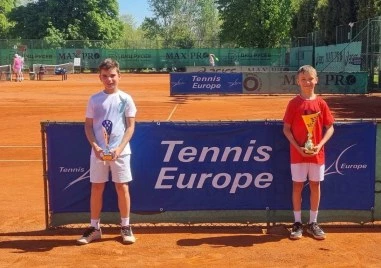 Иван Манделев и Александра Чочкова с титли на турнира Тенис Европа в Пловдив
