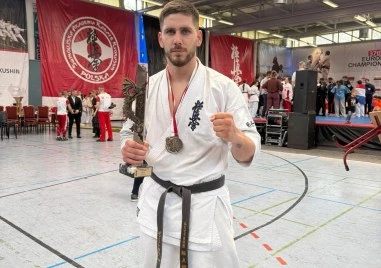 Каратист от Садово с пета европейска титла