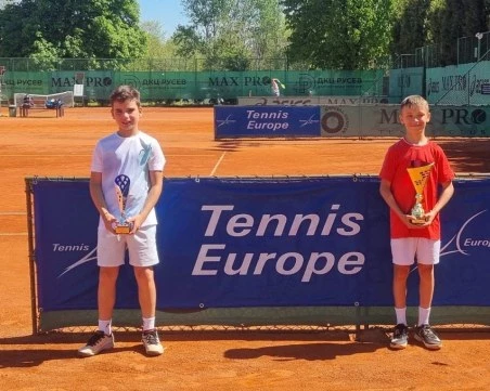 Иван Манделев и Александра Чочкова с титли на турнира Тенис Европа в Пловдив