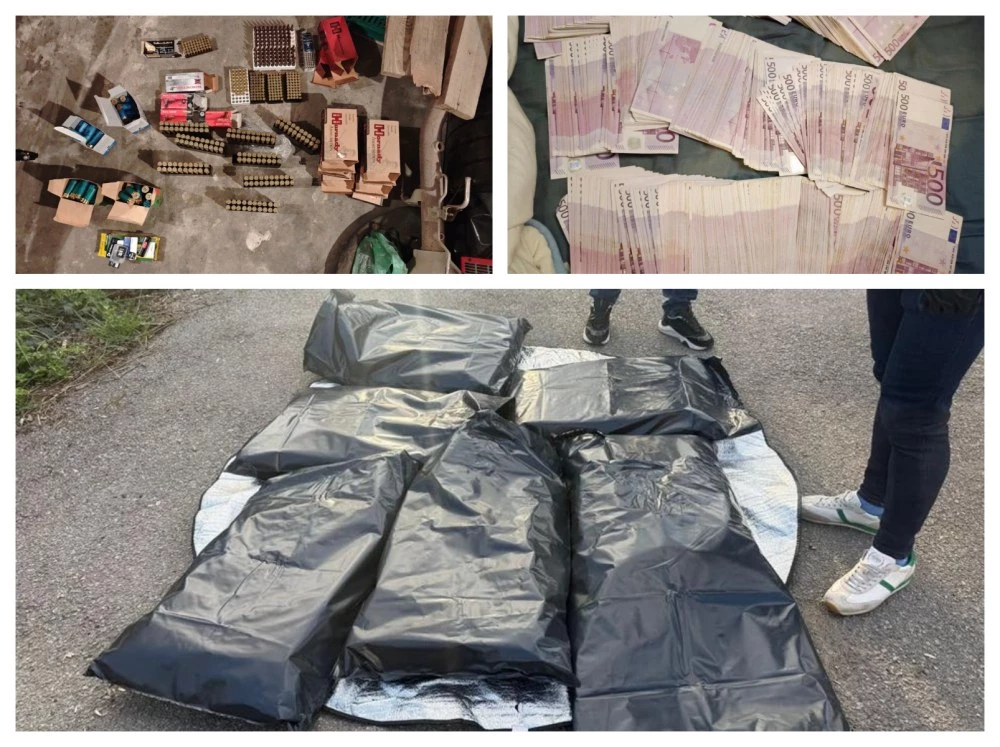 Разбиха ОПГ за пране на пари, иззето са над 600 000 евро, близо 70 кг. наркотици и боеприпаси