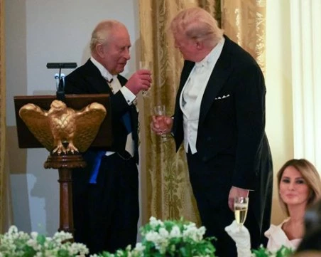 Доналд Тръмп: Чарлз Трети е съгласен, че Иран не бива да има ядрено оръжие