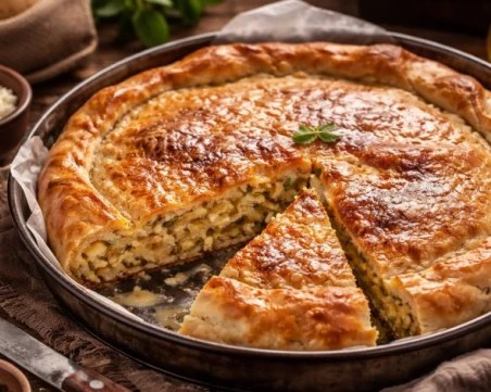 Рецепта за родопски пататник с ръчно точени кори