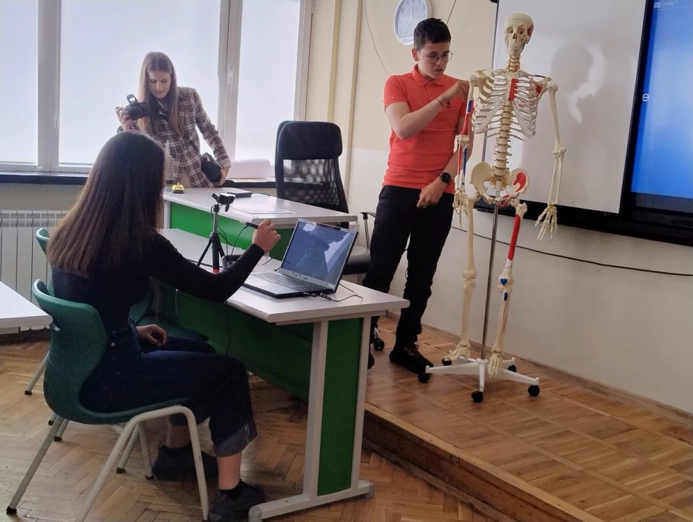 Откриха нов STEM център в Спортното училище на Пловдив