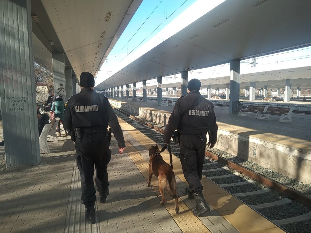 Жандармерията с мерки за почивни дни около 1 май: Специален надзор върху гарите в Пловдив