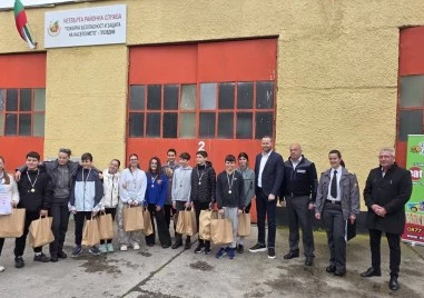 Проведоха общинския етап на състезанието „Млад огнеборец