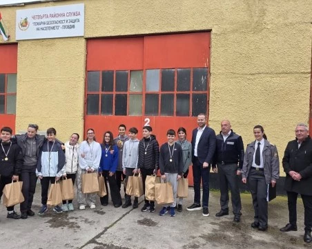 Проведоха общинския етап на състезанието „Млад огнеборец