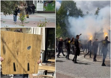 Главната като бойно поле: кой допусна фенската агресия в сърцето на Пловдив?