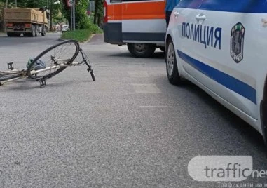 Колоездач пострада при катастрофа в Тракия
