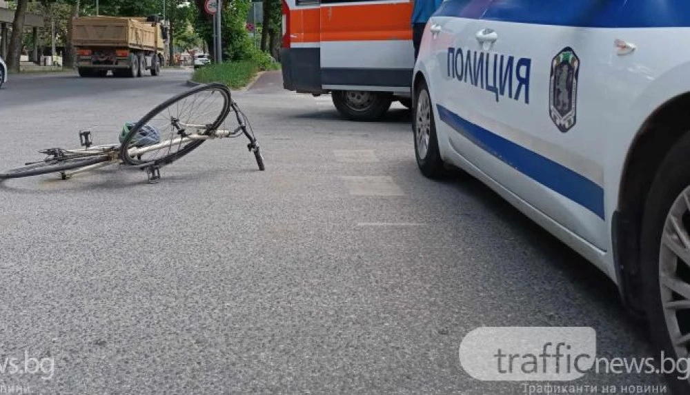 Колоездач пострада при катастрофа в Тракия
