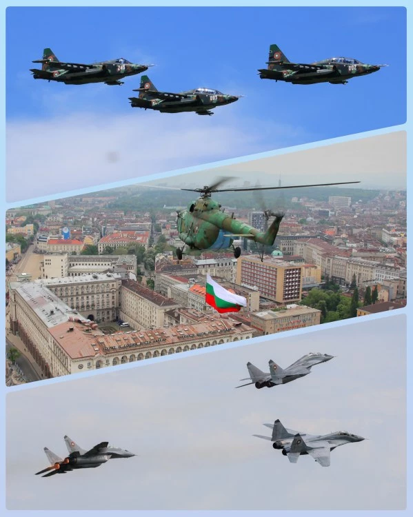 Военни самолети ще летят над Пловдив и София за 6 май