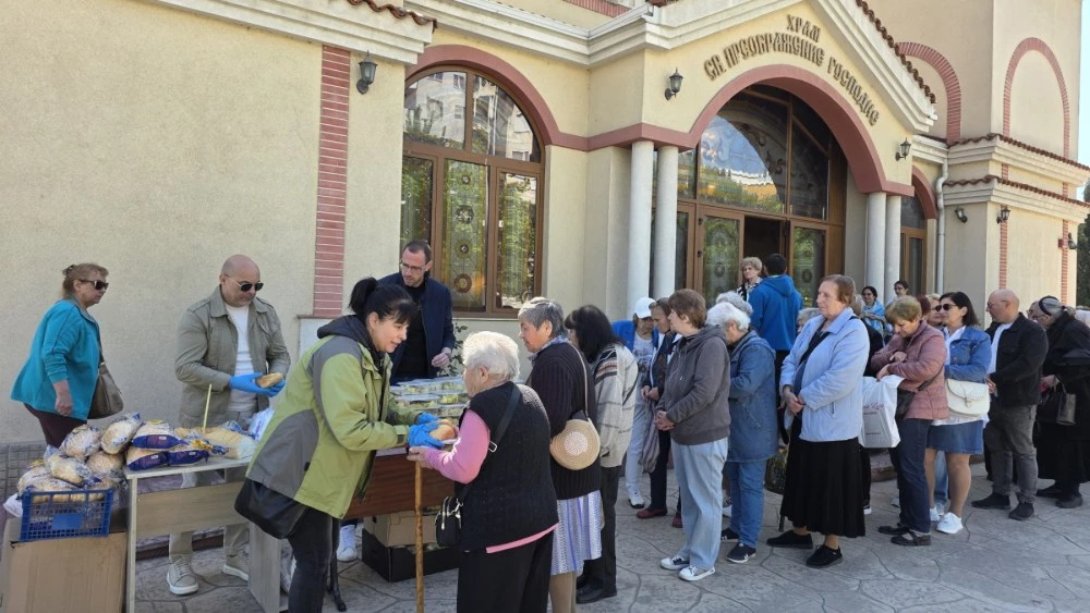Курбан за здраве бе раздаден в район 